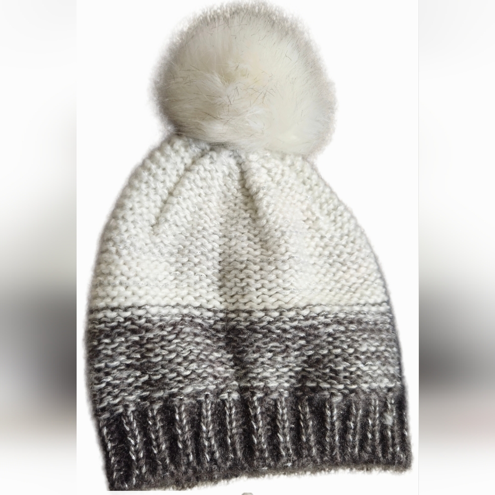 Pom Beanie Hat ~ Soft Knit Beanie